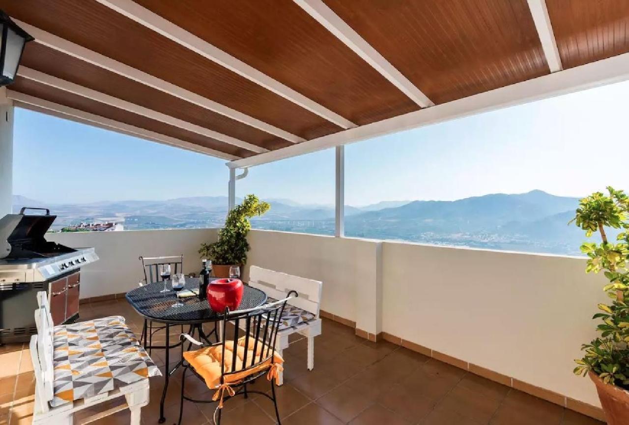 Atico Guadalhorce - Mirador Privado Con Barbacoa Y Solarium Daire Alora Dış mekan fotoğraf